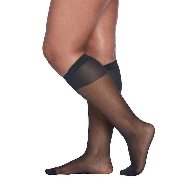 Berkshire Hosiery Curvy Calf Sheer Womens 1 Pair Trouser Socks