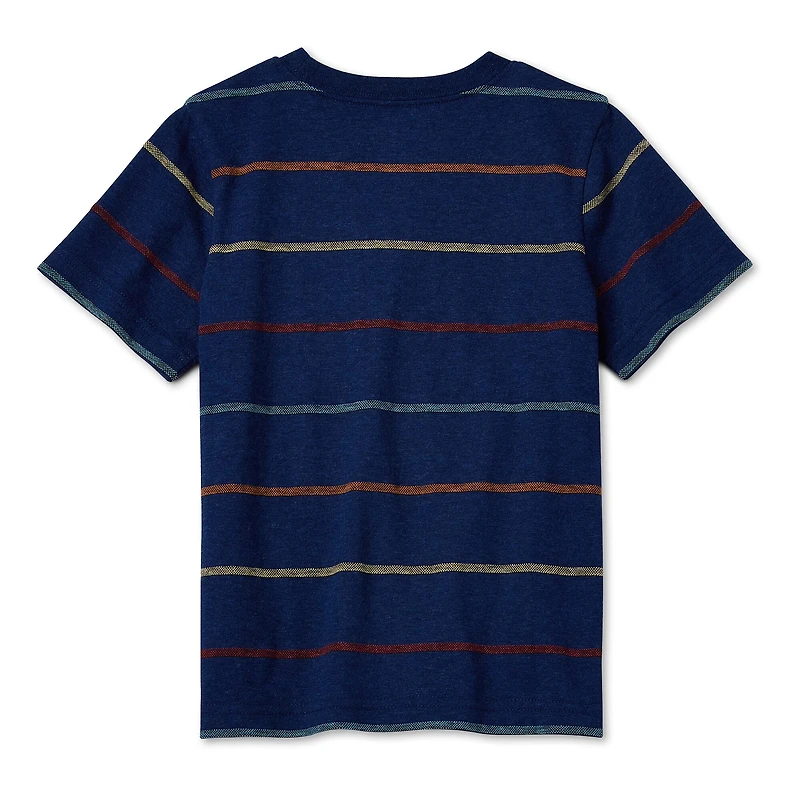 Okie Dokie Toddler & Little Boys Crew Neck Short Sleeve T-Shirt