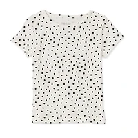 Okie Dokie Toddler & Little Girls Crew Neck Short Sleeve T-Shirt