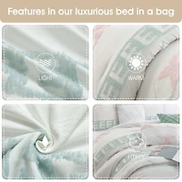 Stratford Park Britton 7-pc. Geometric Lightweight Comforter Set