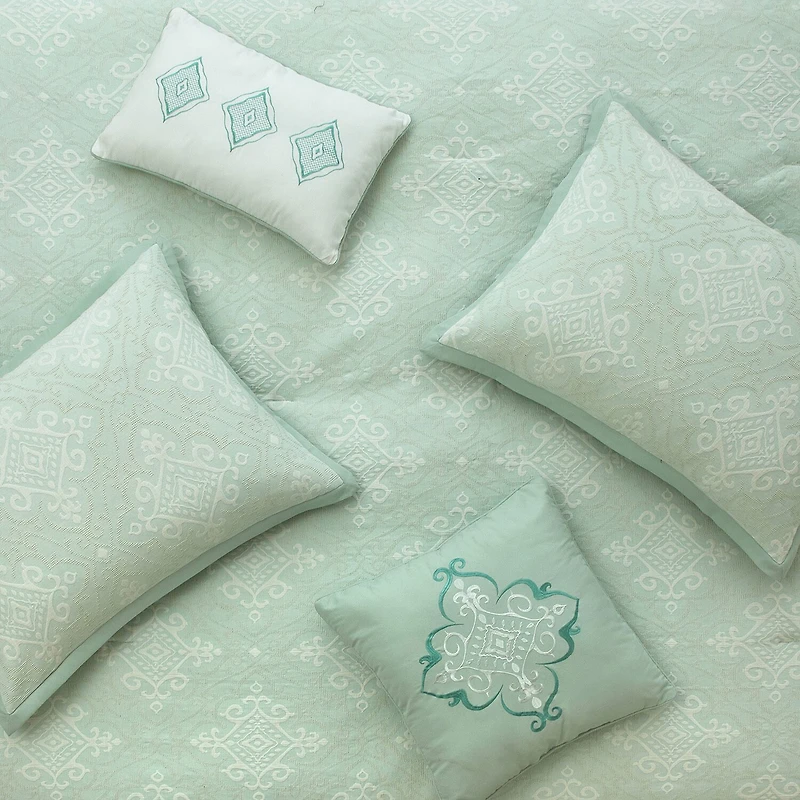 Stratford Park Arlo 6-pc. Medallion Lightweight Comforter Set