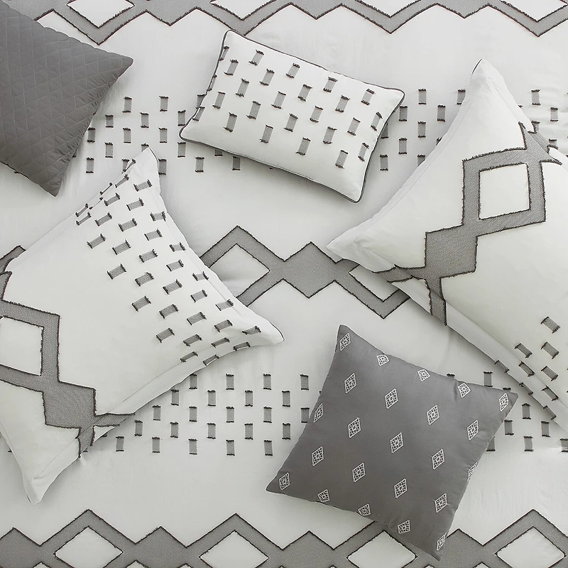 Stratford Park Wesley 7-pc. Geometric Lightweight Comforter Set