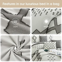 Stratford Park Wesley 7-pc. Geometric Lightweight Comforter Set