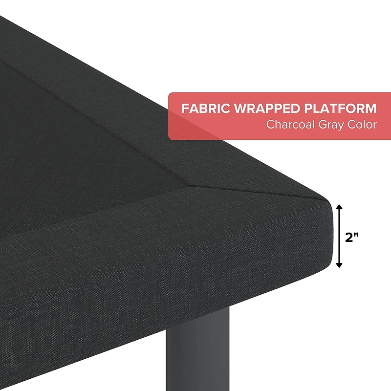 Hollywood Bed Fashion 14" Adjustable Height Platform Base