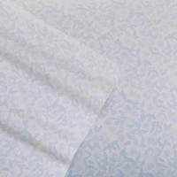 Laura Ashley 200tc 100% Cotton Percale 6-Pc Sheet Set