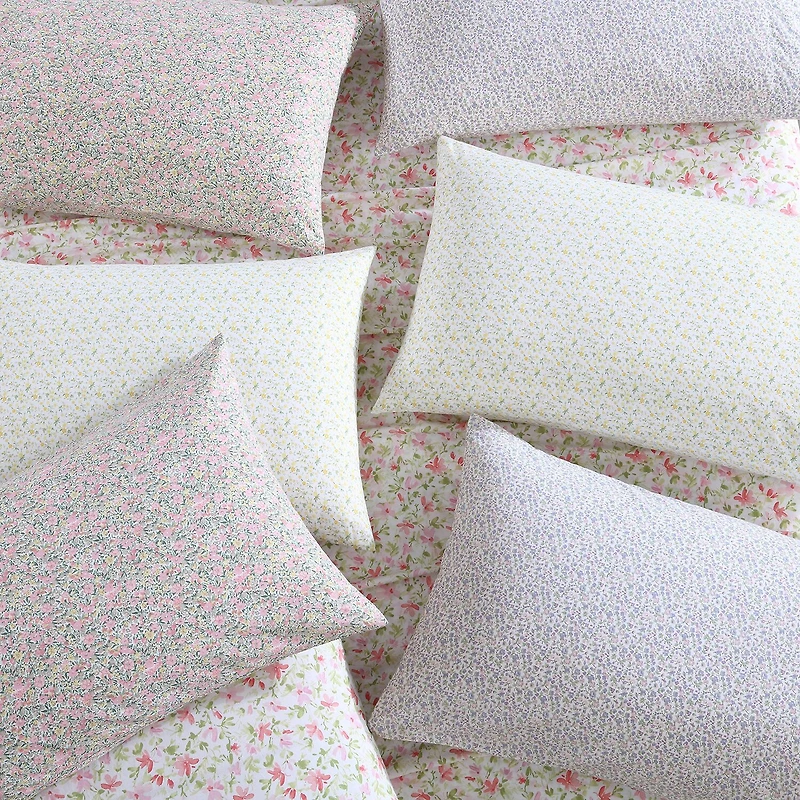 Laura Ashley 200tc 100% Cotton Percale Sheet Set