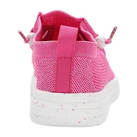 Lamo Kids Mickey Girls Round Closed Toe Slip-On Shoe