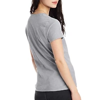 Hanes Womens V Neck Short Sleeve Active T-Shirt