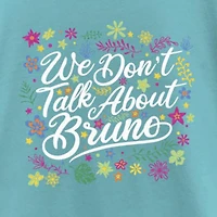 Disney Encanto Little & Big Kid Girls Crew Neck Short Sleeve Slim Fit Graphic T-Shirt