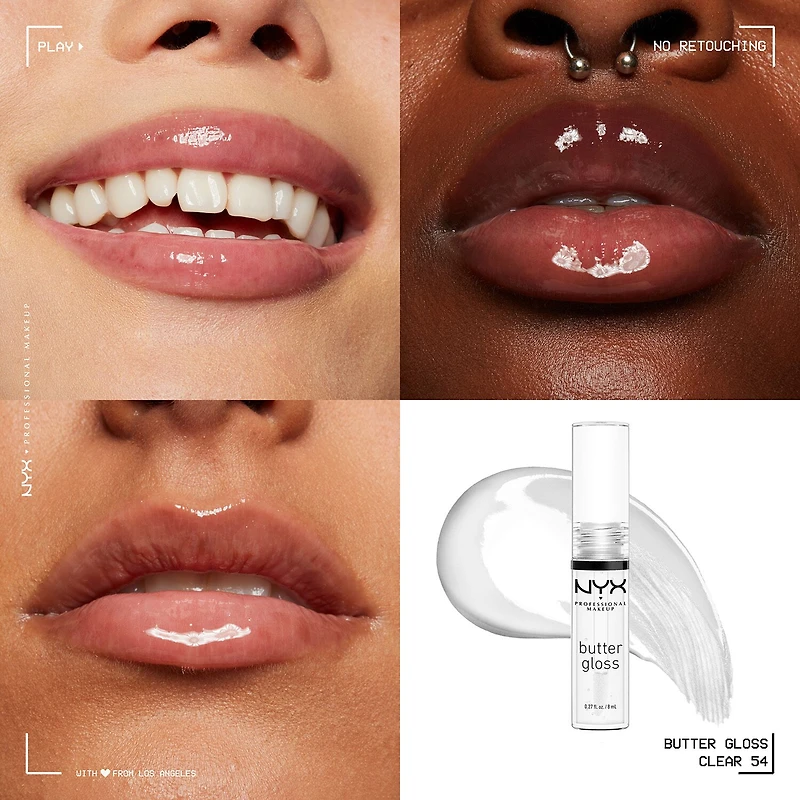 NYX Professional Makeup Butter Gloss Non-Sticky Lip