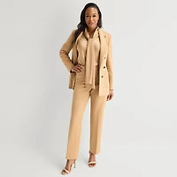 Black Label by Evan-Picone Womens Classic Fit Straight Suit Pant