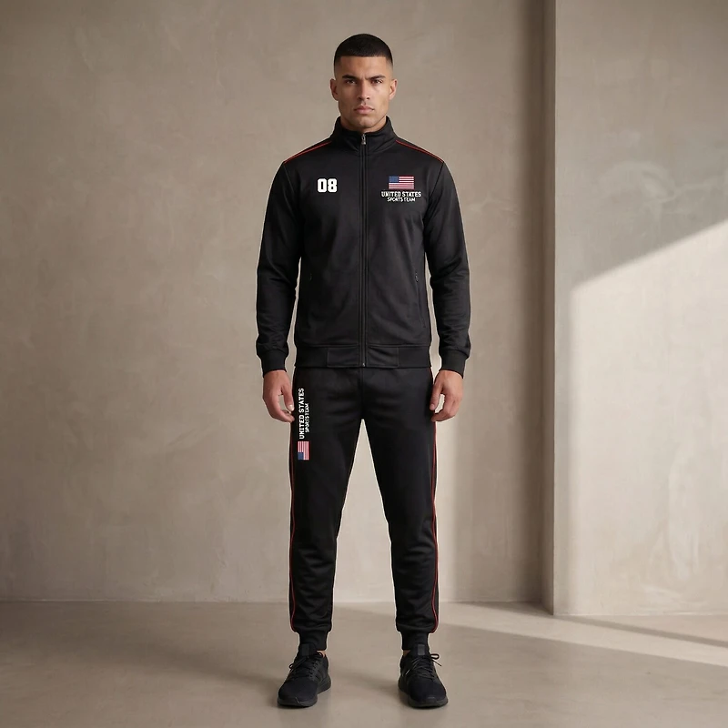 Royal Threads Mens Long Sleeve Track Suit