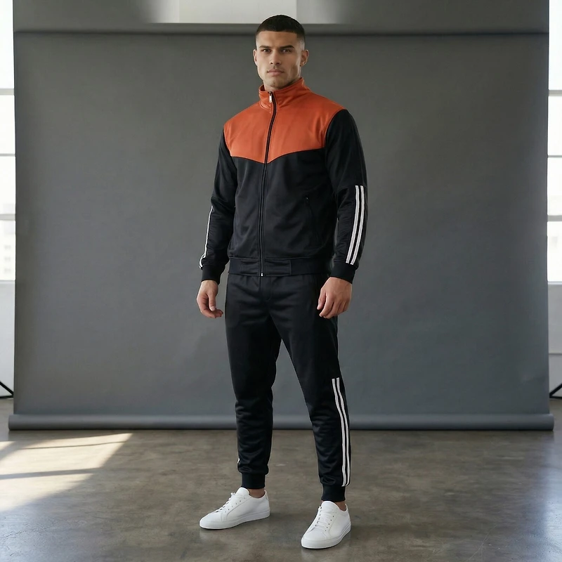 Royal Threads Mens Long Sleeve Track Suit