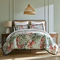 Liz Claiborne Ellis 3-pc. Floral Reversible Duvet Cover Set