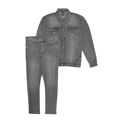 Royal Threads Mens Long Sleeve Tuxedo Set