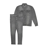 Royal Threads Mens Long Sleeve Tuxedo Set