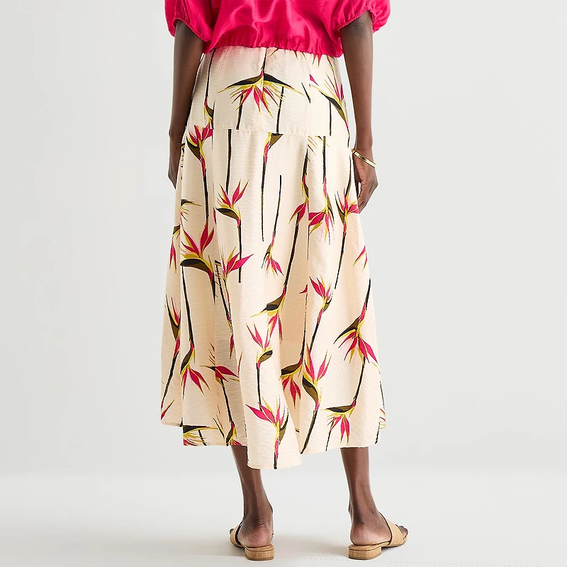 Worthington Womens High Rise A-Line Skirt