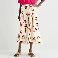 Worthington Womens High Rise A-Line Skirt