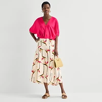 Worthington Womens High Rise A-Line Skirt