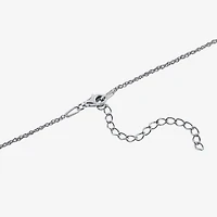 Tree Of Life Womens White Mother Of Pearl Sterling Silver 16 Inch Pendant Necklace