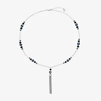 Liz Claiborne Tassel Womens Round 30 Inch Pendant Necklace