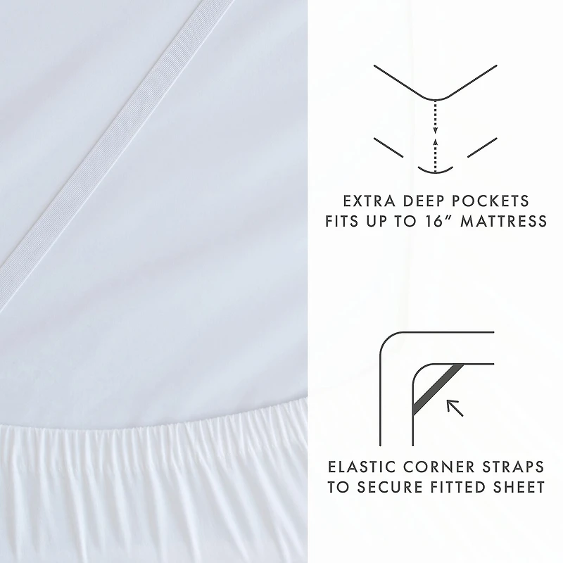 Casual Comfort Linen Rayon From Bamboo Deep Pocket Sheet Set