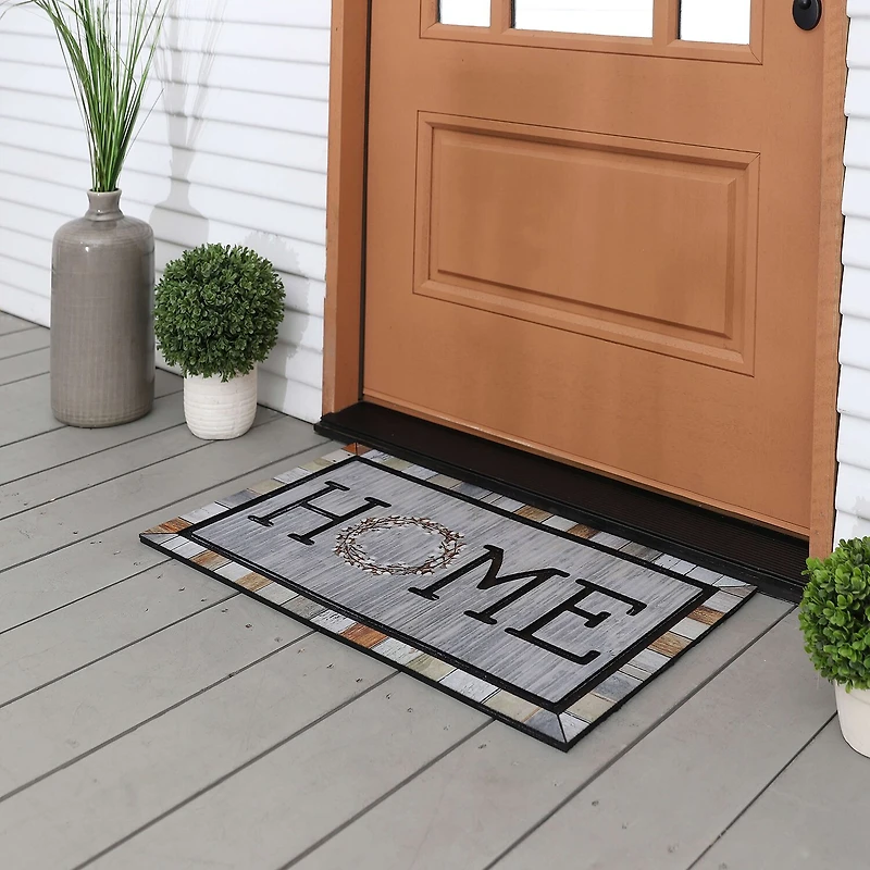 Mohawk Home Homestead Wreath Polyester 18"X30" Doormat
