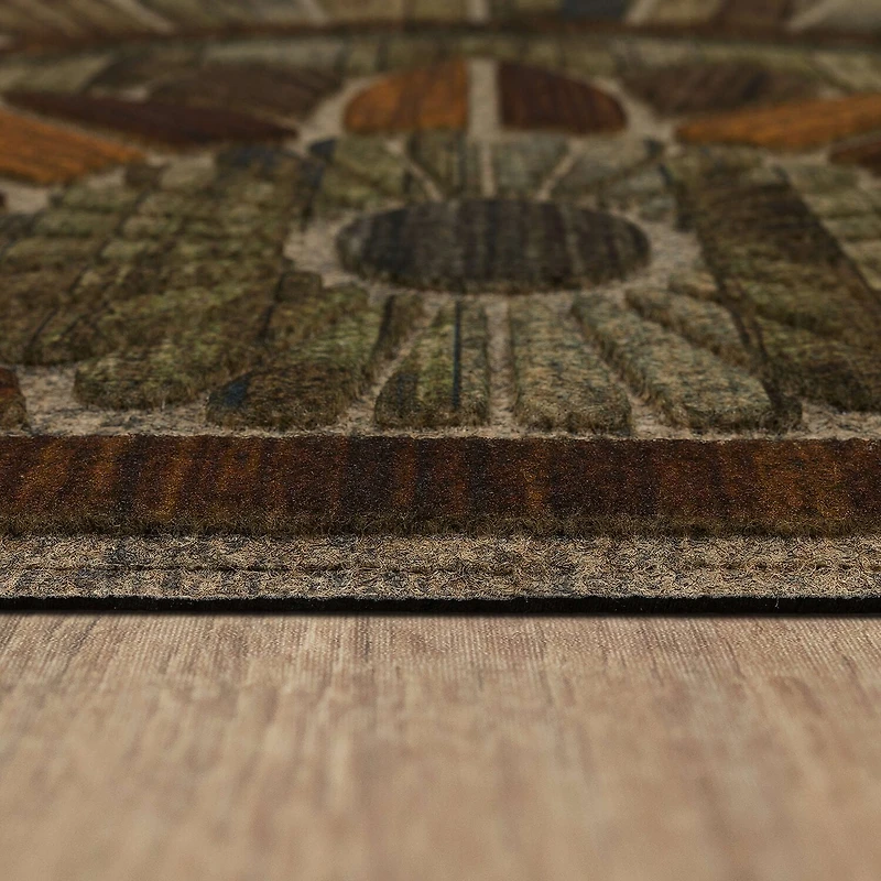 Mohawk Home Boardwalk Path Polyester 24"X36" Slice Doormat