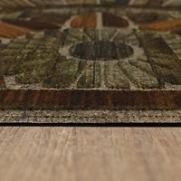 Mohawk Home Boardwalk Path Polyester 24"X36" Slice Doormat