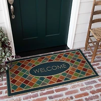 Mohawk Home Ornamental Crosshatch Polyester 24"X48" Doormat