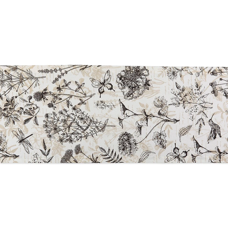 Design Imports Botanical Table Runner