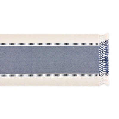 Design Imports Dobby Stripe Table Runner