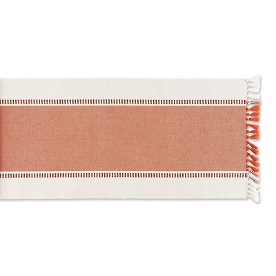 Design Imports Dobby Stripe Table Runner