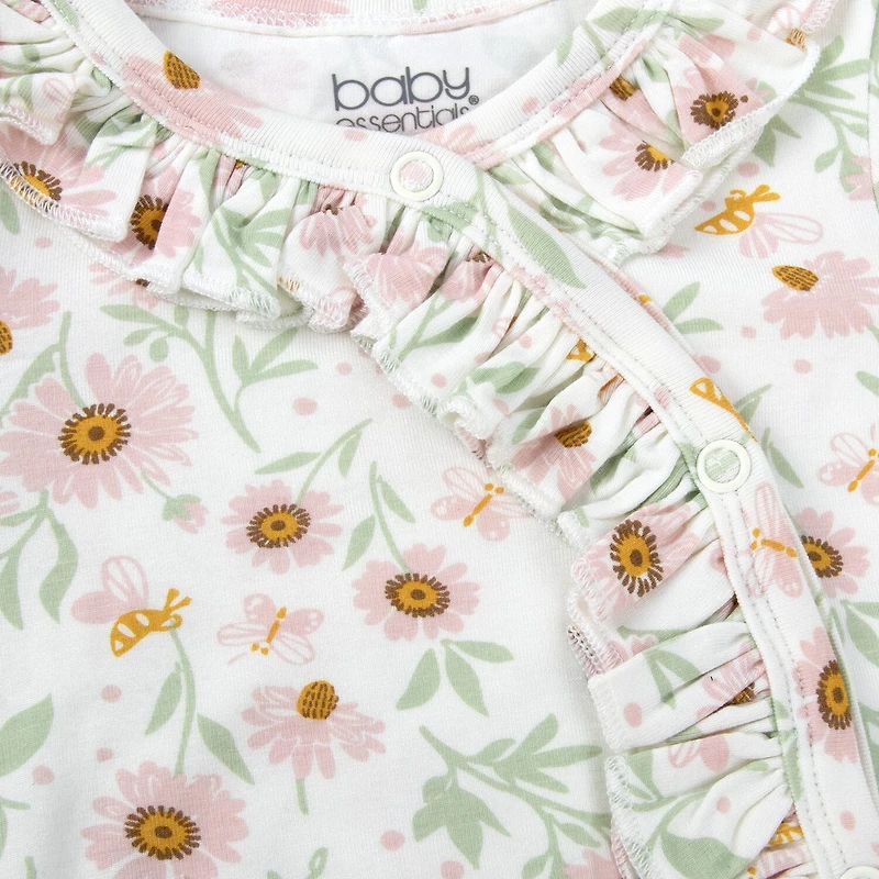Baby Essentials Girls 4-pc. Clothing Set