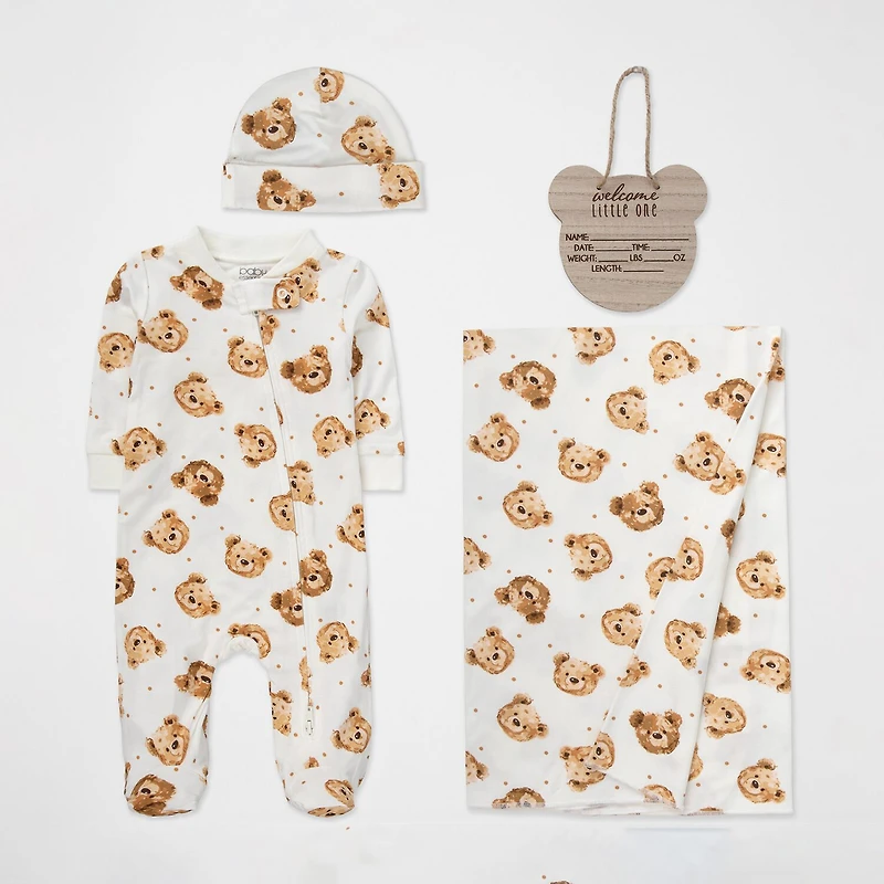 Baby Essentials Boys 4-pc. Clothing Set