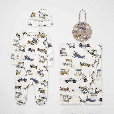 Baby Essentials Baby Boys 4-pc. Baby Clothing Set