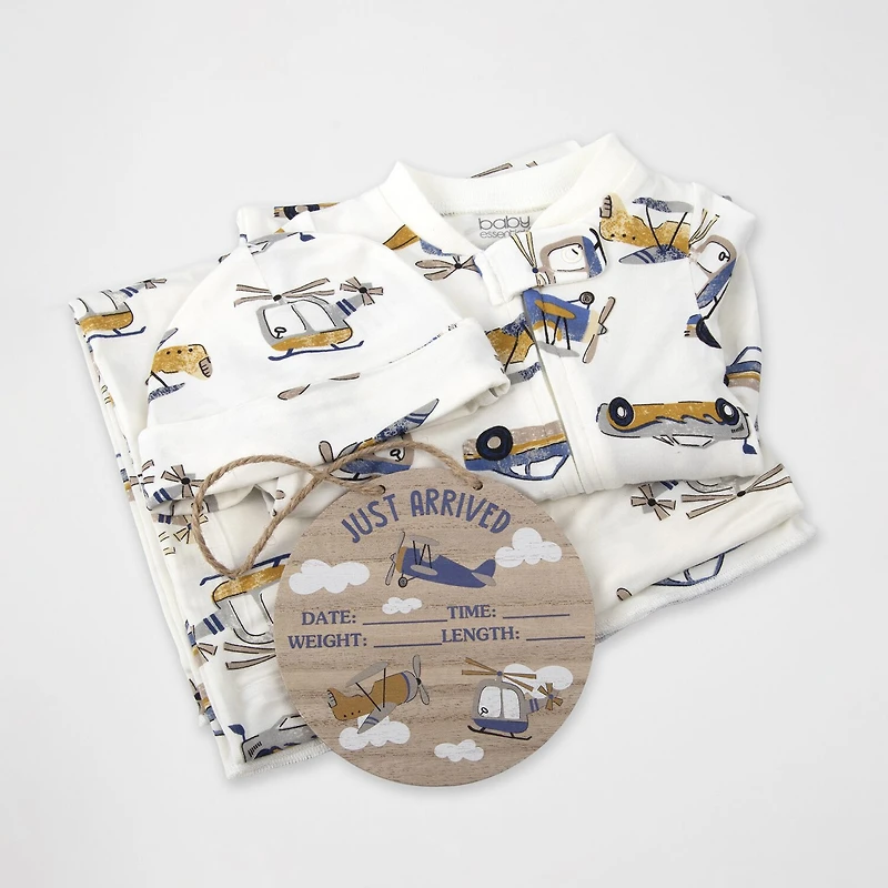 Baby Essentials Baby Boys 4-pc. Baby Clothing Set