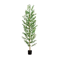 Nearly Natural 6ft Shady Lady Black Olive Indoor Artificial Tree