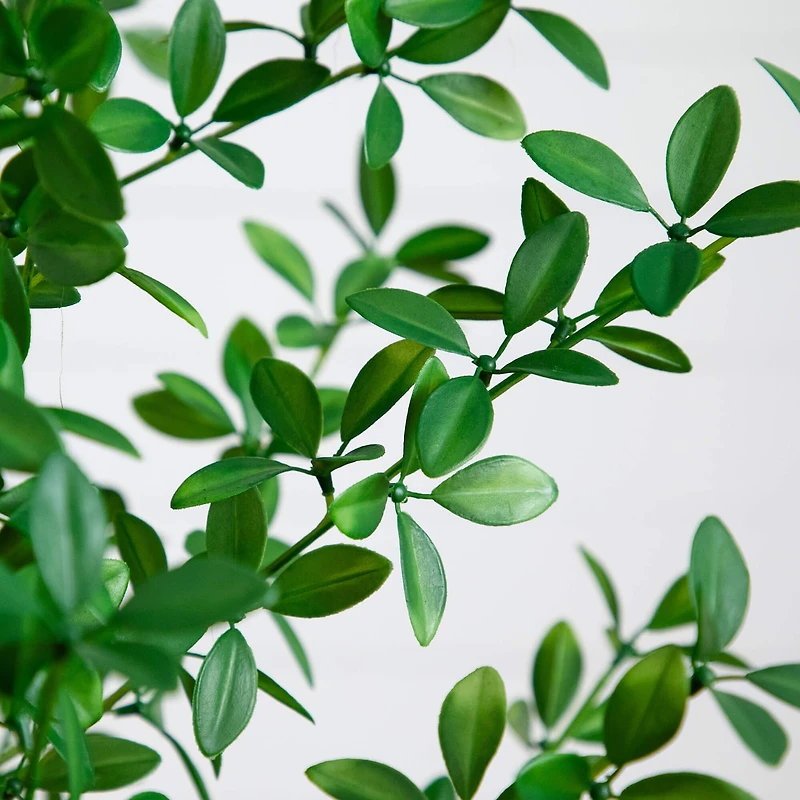 Nearly Natural 4ft Shady Lady Black Olive Indoor Artificial Tree