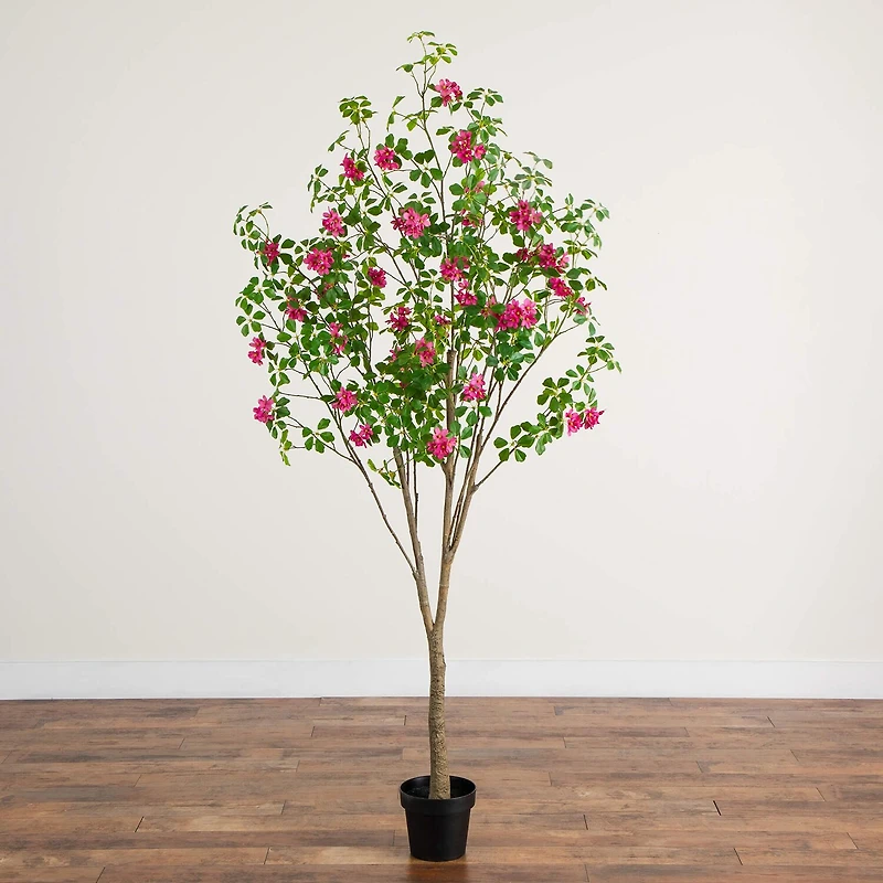Nearly Natural 7ft Dogwood Indoor Artificial Tree