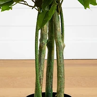 Nearly Natural 4ft Ficus Indoor Outdoor Artificial Tree
