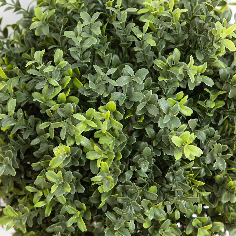 Nearly Natural 2-pc. 2ft Boxwood Integrated Ground Stake Artificial Plant