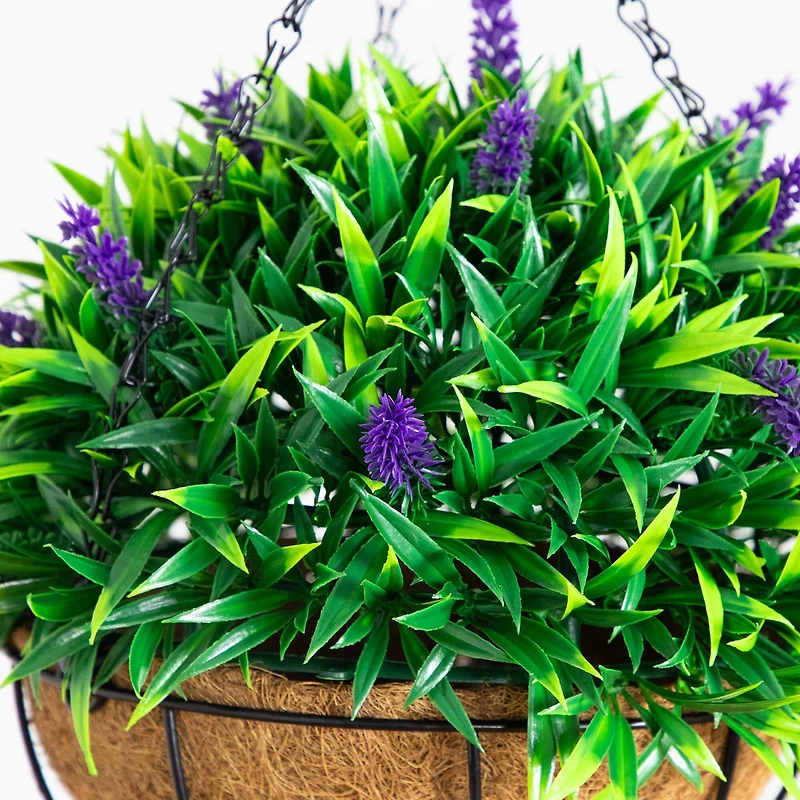 Nearly Natural 18" Lavender Artificial Plant