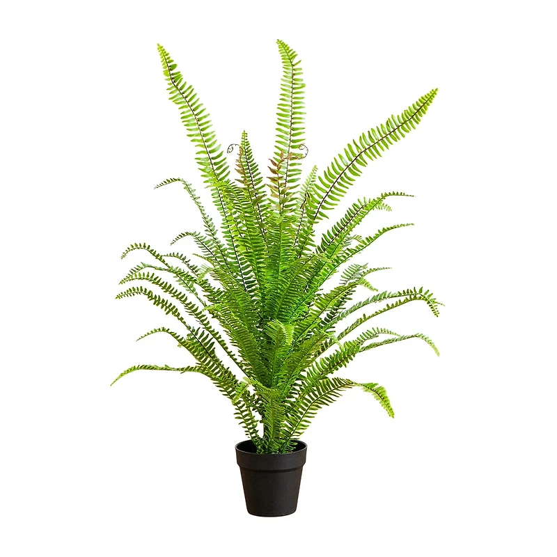 Nearly Natural 3ft Boston Fern Artificial Plant