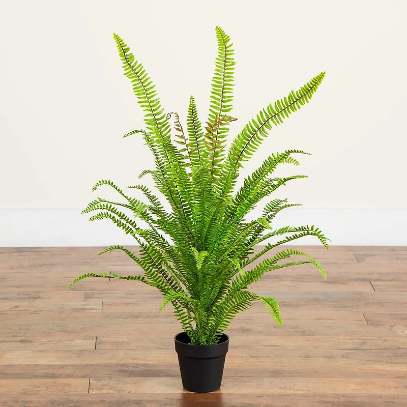 Nearly Natural 3ft Boston Fern Artificial Plant