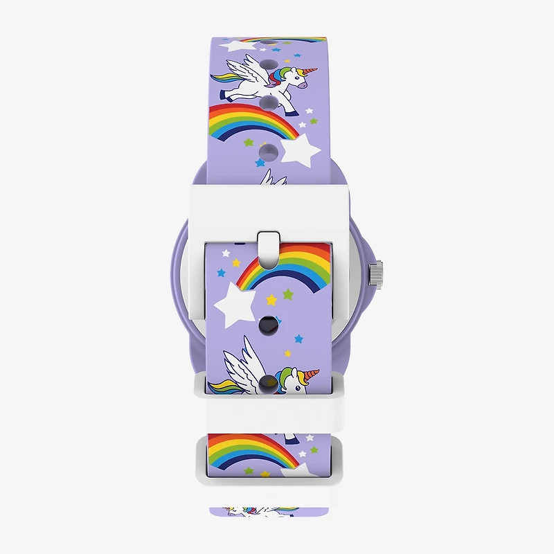 Timex Girls Purple Strap Watch Tw2y59600jt