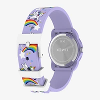 Timex Girls Purple Strap Watch Tw2y59600jt