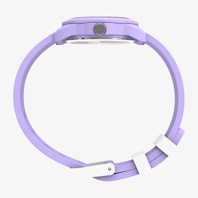 Timex Girls Purple Strap Watch Tw2y59600jt