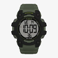Timex Mens Digital Green Strap Watch Tw4b35400jt