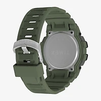 Timex Mens Digital Green Strap Watch Tw4b35400jt